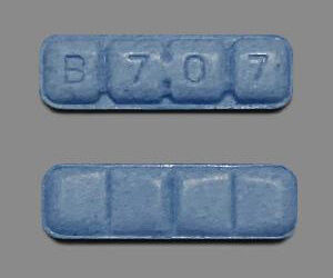 Blue Xanax Bar